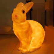 Egmont Toys® - Lampka Nocna Led, Królik, Biały | Egmont Toys®
