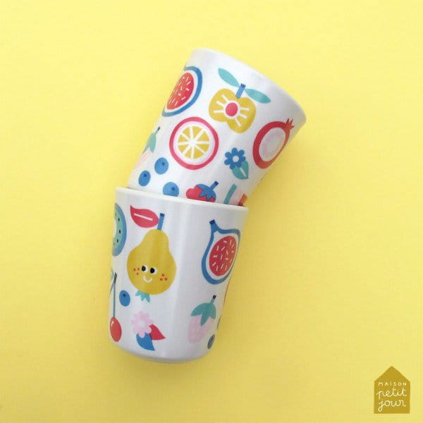 Maison Petit Jour® - Mały Kubek do Napojów Dla Dziecka, Tutti Frutti | Maison Petit Jour®
