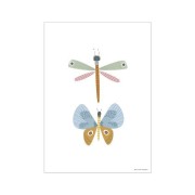 Little Dutch - Little Dutch Plakat Dwustronny a3  -  Motyle Pw11011000
