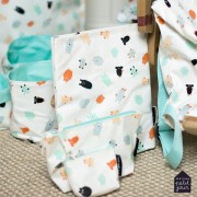 Maison Petit Jour® - Kosmetyczka Duża, Seria Doudous, Puchaci Przyjaciele | Maison Petit Jour®