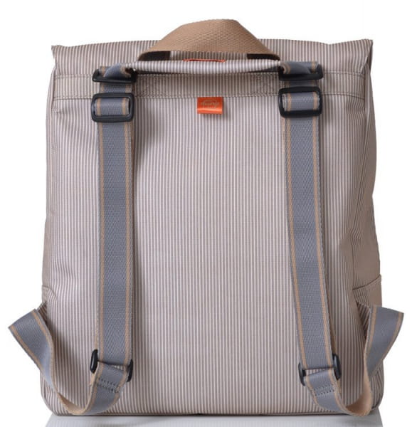 PACAPOD - Torba Dla Mamy Hastings, 3w1, Brązowe Prążki, Pacapod
