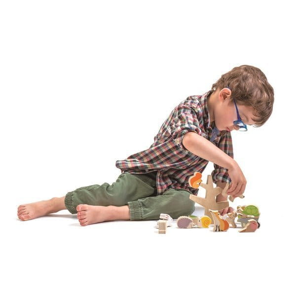 tender leaf toys - Drewniana Gra Zręcznościowa  -  Przyjaciele Ogrodu, Tender Leaf Toys