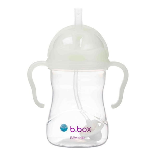 B.BOX - Bidon ze Słomką 240ml, Glow in The Dark, B.box