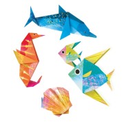 Djeco      -      Origami Morskie Zwierzęta (metaliczne) Dj08755
