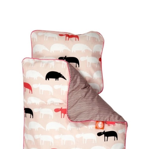 Done by Deer  -  Zoopreme Pościel dla Dzieci Różowa