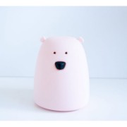 Rabbit &amp; Friends  -  Lampka Miś Duży Różowy z Pilotem