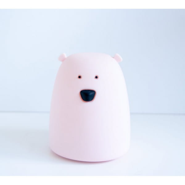Rabbit &amp; Friends  -  Lampka Miś Duży Różowy z Pilotem