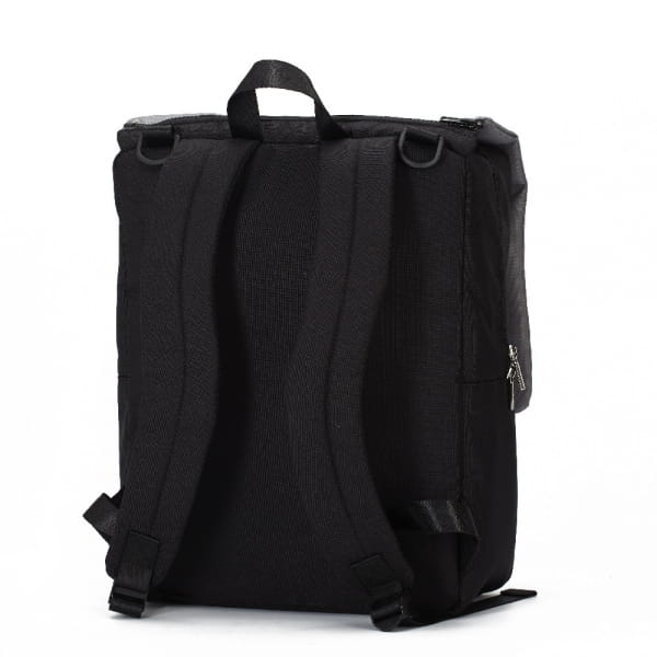 MY BAG'S - My Bag's Plecak Reflap Eco Black/cream