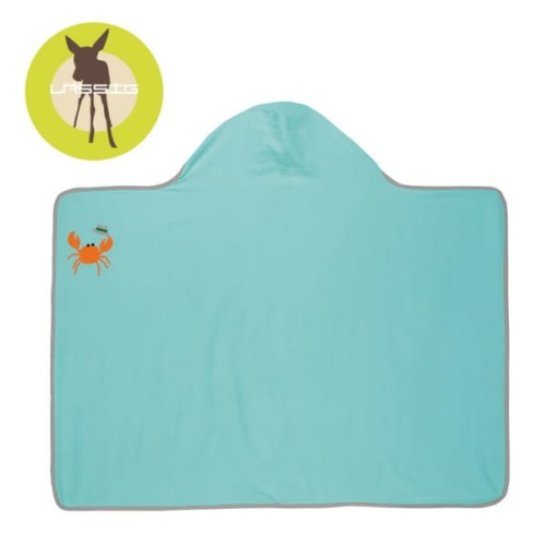 Lassig  -  Ręcznik Ponczo z Kapturem Star Fish 0 - 24m