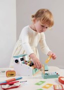 tender leaf toys - Drewniana Kasa Sklepowa ze Skanerem