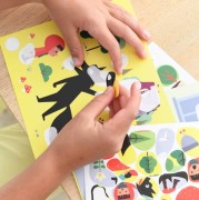 Poppik        -       Naklejki Bajkowe Opowieści    -    Czerwony Kapturek