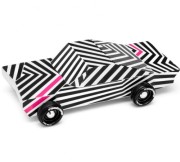 Candylab Toys  -  Drewniany Samochód Speed Racer Ghost