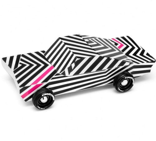Candylab Toys  -  Drewniany Samochód Speed Racer Ghost
