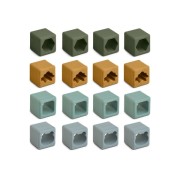 Liewood     -      Klocki Loren 16 - Pak – Green Multi Mix