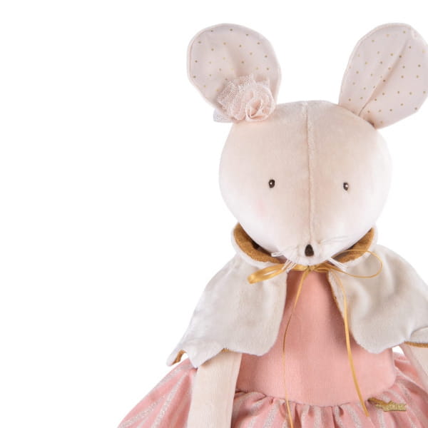 Moulin Roty                     -                       Przytulanka Maskotka Aktywizująca Myszka Mała Szkoła Tańca 667078