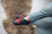 Paputki  - Papcie Kapcie do Przedszkola - Jasny Róż Kotek
