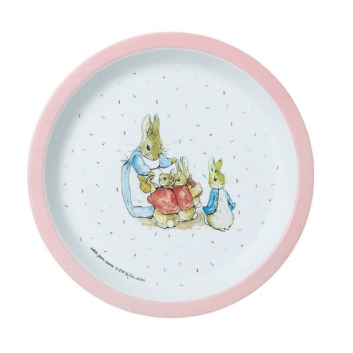 Petit Jour Paris® - Talerzyk Deserowy fi 18 Cm, Królik Piotruś | Petit Jour Paris®