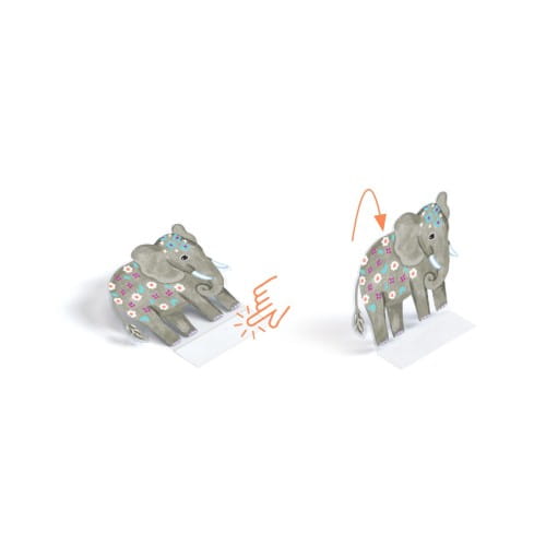 Djeco             -            Naklejki Wielokrotnego Użytku 3d Zwierzęta