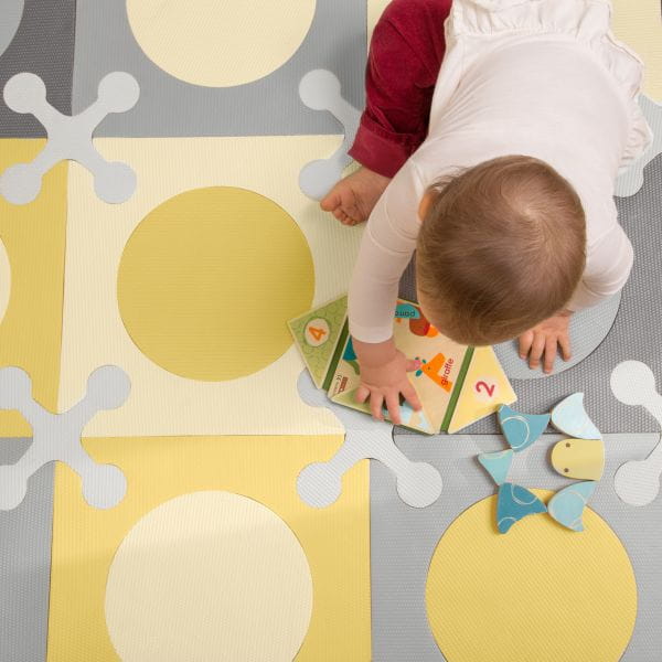 Skip hop  -  Mata Piankowa Playspot Grey/gold