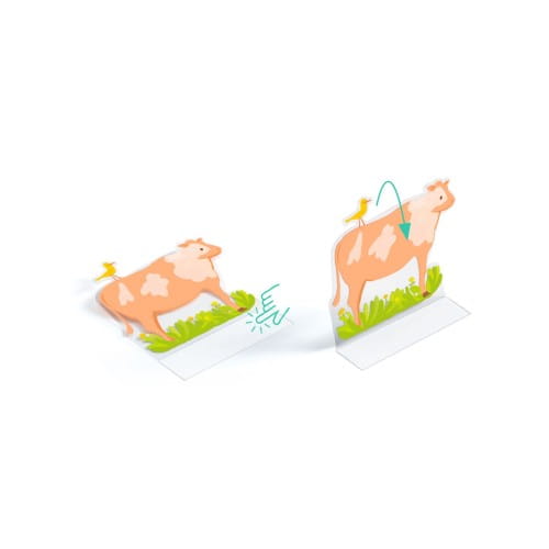 Djeco              -             Naklejki Wielokrotnego Użytku 3d Farma