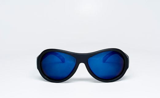 Babiators Polaryzacja Okulary + Etui Black ops Black Blue Lenses 0 - 3lat
