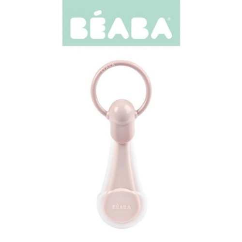 Beaba - Beaba bezpieczna obcinaczka Cążki do Paznokci w Etui Old Pink