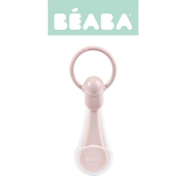 Beaba - Beaba bezpieczna obcinaczka Cążki do Paznokci w Etui Old Pink