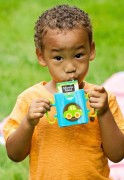 INNOBABY - Uchwyt na Soczek w Kartoniku, Zielony Lew, Innobaby