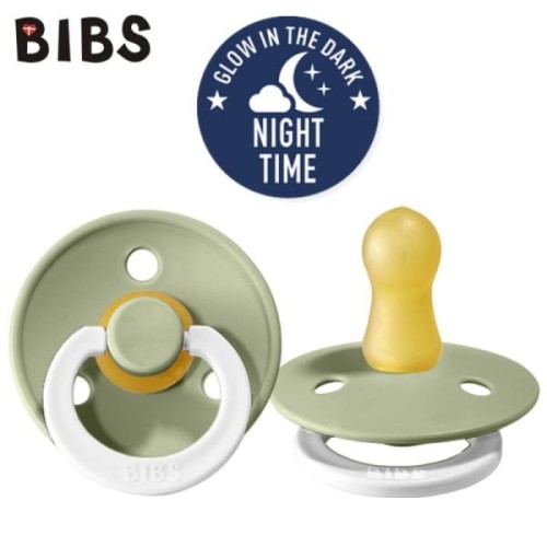 Bibs Sage Night s Smoczek Uspokajający Kauczuk Hevea