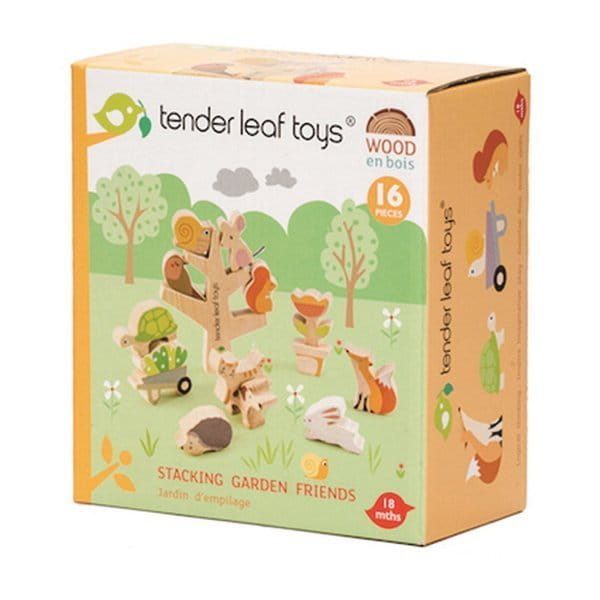 tender leaf toys - Drewniana Gra Zręcznościowa  -  Przyjaciele Ogrodu, Tender Leaf Toys