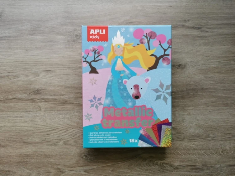 Apli Kids - Zestaw Artystyczny Kalkomanii z Folią Apli Kids  -  Księżniczki