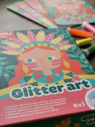 Apli Kids - Zestaw Artystyczny z Brokatem Apli Kids