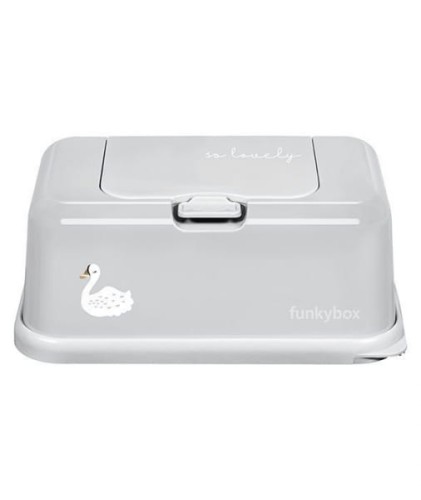 Funkybox  -  Pojemnik na Chusteczki Grey Swan
