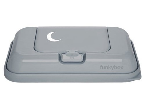 Funkybox  -  Pojemnik na Chusteczki to Go, Grey to The Moon
