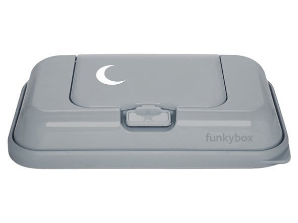 Funkybox  -  Pojemnik na Chusteczki to Go, Grey to The Moon