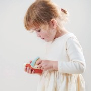 tender leaf toys - Drewniana Kasa Sklepowa ze Skanerem