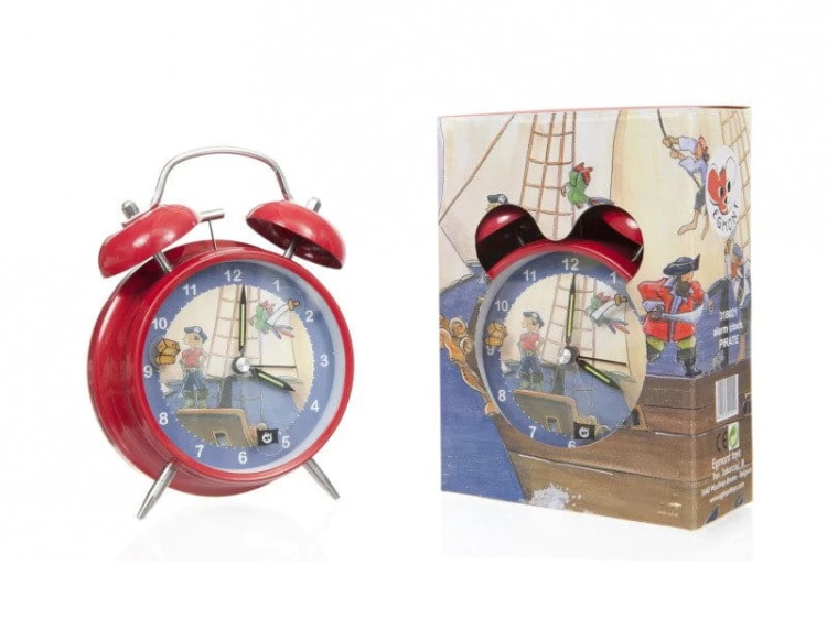 Egmont Toys® - Budzik Dla Dzieci, Motyw Piraci | Egmont Toys®