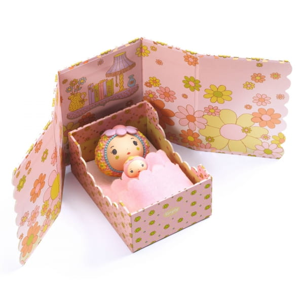 Djeco                                  -    Pokoik Rose w Magnetycznym Pudełku Tinyly Dj06963