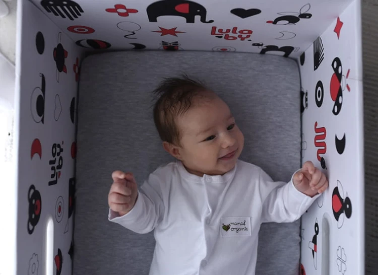 Lulaby  -  Baby box Fińskie Pudełko abc Bezpiecznego snu