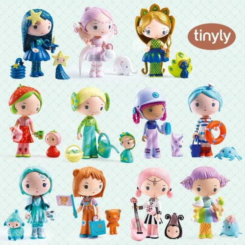 Djeco                              -                              Laleczka Figurki Tinyly Berry &amp; Lila