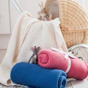 Color Stories  -  Kocyk Cotton Classic  -  Malina