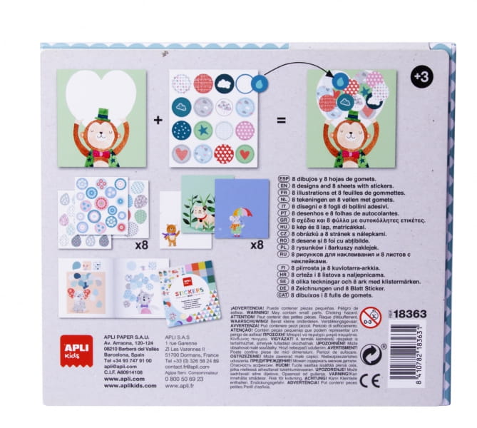 Apli Kids - Zestaw z Naklejkami Apli Kids  -  Statek