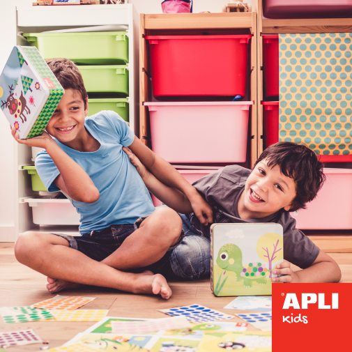 Apli Kids - Zestaw Kreatywny z Naklejkami Apli Kids  -  Lew