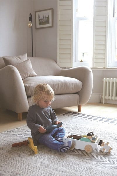 tender leaf toys - Drewniany Statek do Ciągnięcia ze Zwierzątkami, Tender Leaf Toys