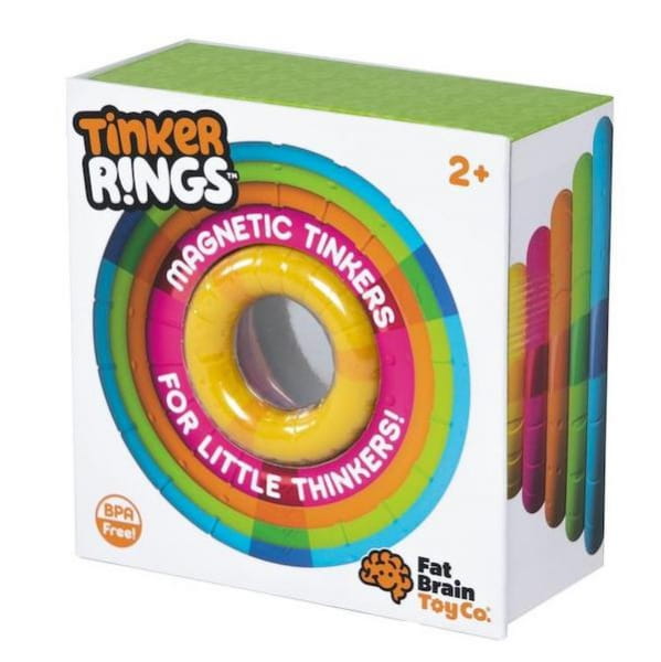 Fat Brain Toys  -  Magnetyczne Sprytne Kółka Tinker Rings