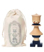 Wooden Story - Układanka Lala Stick Fig No.05 – Kolorowa