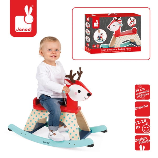 Janod  -  Sarenka na Biegunach Baby Forest 12m+