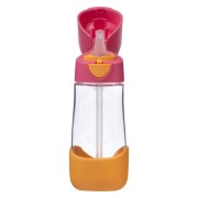 B.box  -  Tritanowa Butelka ze Słomką 450 ml  -  Strawberry Shake
