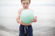 Funkit world - Piłka Scrunch  -  Pudrowy Róż