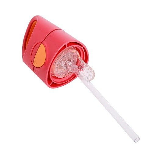 B.box  -  Tritanowa Butelka ze Słomką 450 ml  -  Strawberry Shake